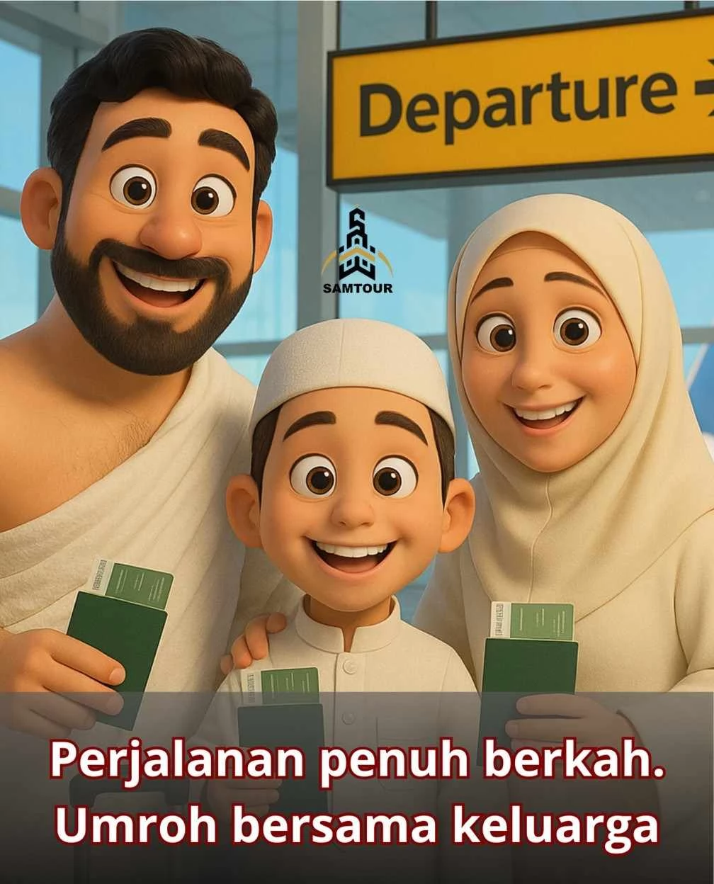 Perjalanan Umroh Bersama Keluarga, Kini Bukan Mimpi